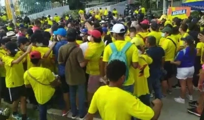 Ingreso al Metropolitano