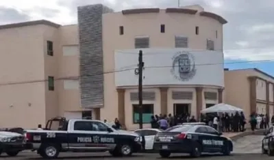 Edificio de los juzgados donde ocurrió el hecho. 