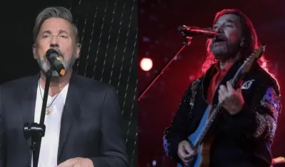Ricardo Montaner y Marco Antonio Solís, cantantes.