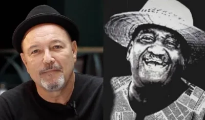 Rubén Blades y Tite Curet.