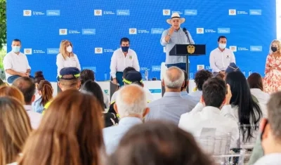 El Presidente de la República, Iván Duque.