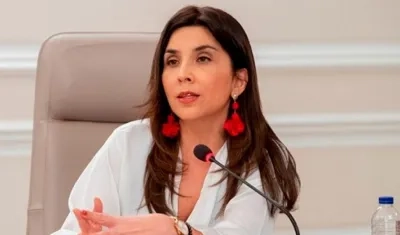 María Victoria Angulo, ministra de Educación.