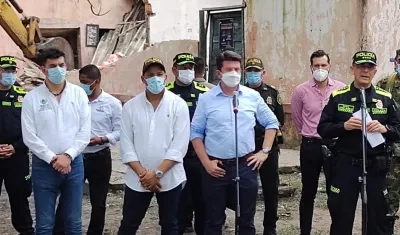 Ministro de Defensa, Diego Molano. 