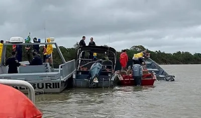 El naufragio ocurrió en la noche del viernes en el río Paraguai, a 415 kilómetros de Campo Grande. 
