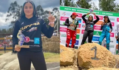 Sharid Fayad, ganadora en Ubaté, Cundinamarca. 