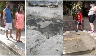 Imágenes de la problemática.