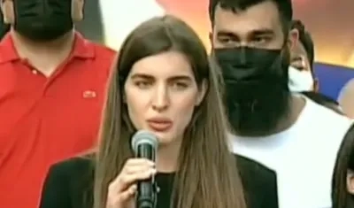 Camilla Fabri, esposa de Alex Saab.