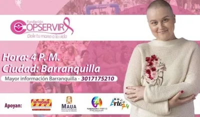 Aviso de invitación al evento "5to bailando por el CA".