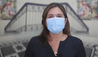 La secretaria de Cultura, María Teresa Fernández.