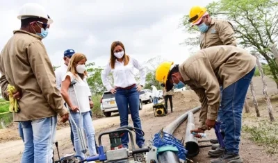 La Gobernadora del Atlántico, Elsa Noguera.