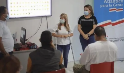 La Gobernadora del Atlántico, Elsa Noguera.