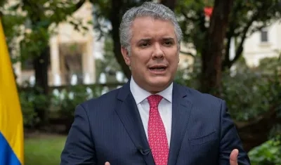 Iván Duque, presidente.