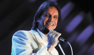 Cantante Roberto Carlos.