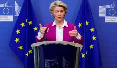 Presidenta de la Comisión Europea, Ursula von der Leyen.