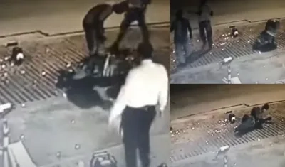 Imágenes del accidente en la calle 74 con 49C.