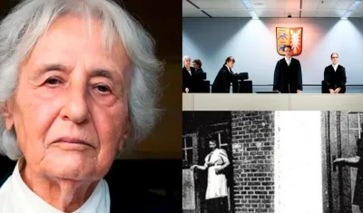 Irmgard Furchner fue detenida el 30 de septiembre. Ella ​fue taquígrafa y mecanógrafa de la comandancia entre 1943 y 1945.