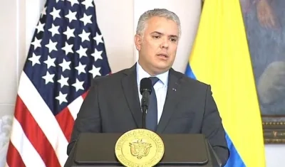 Iván Duque, Presidente de Colombia.