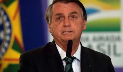 Jair Bolsonaro, presidente de Brasil.