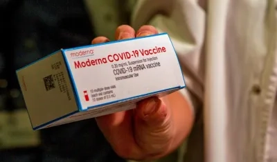 Vacuna de Moderna contra el Covid-19.