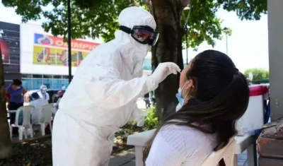 38.262 pruebas para detectar casos de Covid-19 fueron procesadas por laboratorios colombianos.