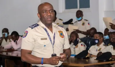 Léon Charles, director general de la Policía Nacional de Haití.