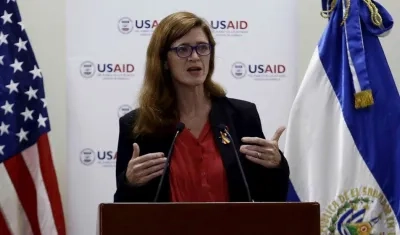 La administradora de Usaid, Samantha Power.