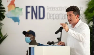 El Ministro de Defensa, Diego Molano.