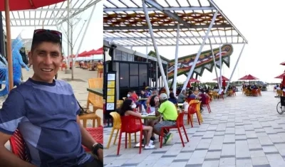 Nairo Quintana visitó el Caimán del Río. 