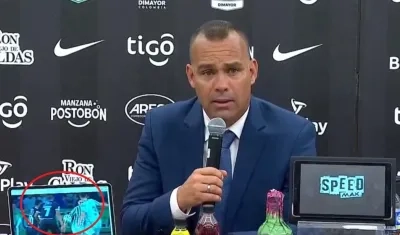 Rafael Dudamel, técnico del Deportivo Cali. 