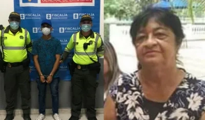 Hayder Oñoro Rodriguez, alias 'Guarner' y Candelaria Acendra Salcedo.