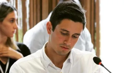 Jorge Rodrigo Tovar, hijo de 'Jorge 40'.