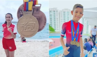 Laudith Cabrera y Hadid González. 