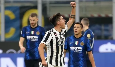 Paulo Dybala anotó el gol que rescató a la Juventus. 