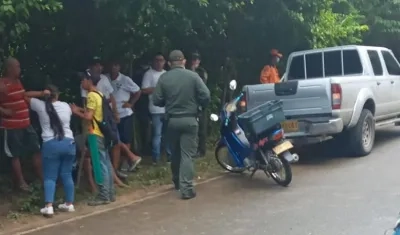 Lugar de los hechos.