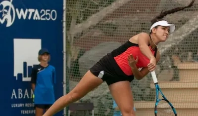 María Camila Osorio, tenista colombiana. 