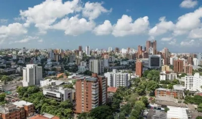 Panorámica de Barranquilla.