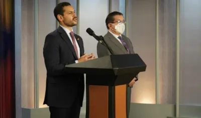 Daniel Palacios, ministro del Interior.