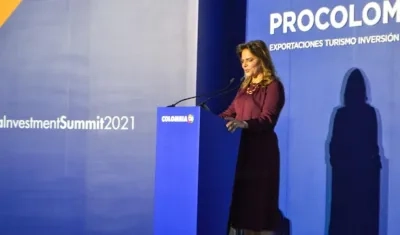 Presidenta de ProColombia, Flavia Santoro.