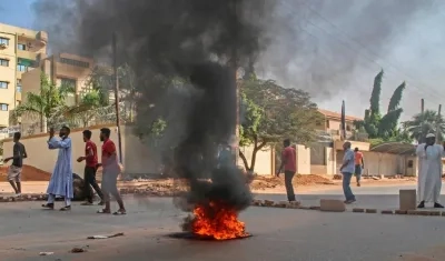 Imagen de las protestas.