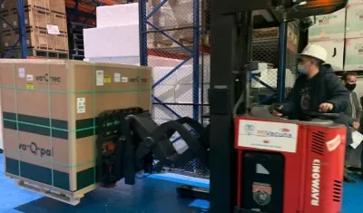 Vacunas de Moderna contra el Covid-19.