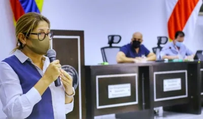 Alma Solano en la Asamblea