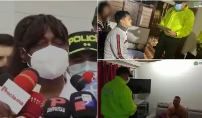 Directora Seccional Cali, Sandra Eugenia Gonzáles Mina, y capturados por caso de Junior Jein.