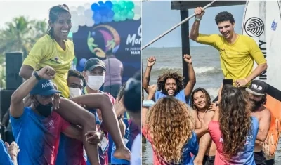 Claribeth Marulanda y Felipe Marthe, sufistas del Atlántico. 