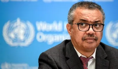 El director general de la OMS, Tedros Adhanom Ghebreyesus.