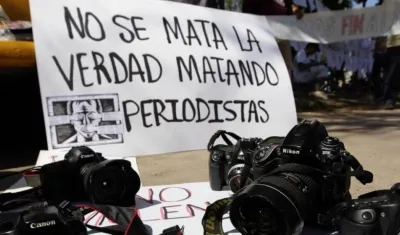 Los casos de violencia contra los periodistas siguen dándose en el mundo. 