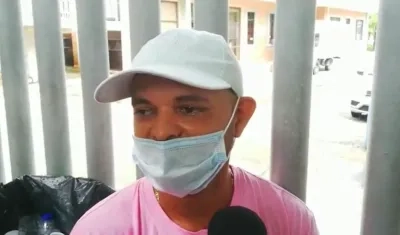 Ronny De la Hoz, papá de niña fallecida por tiro en la Ciudadela.