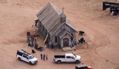 Imagen del set de grabación.