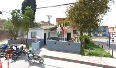 El CAI de Soacha, Cundinamarca, donde ocurrieron los hechos.