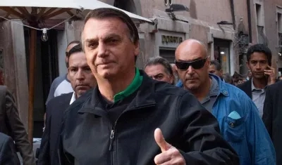 El presidente brasileño, Jair Bolsonaro.