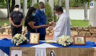 Imagen del acto simbólico.